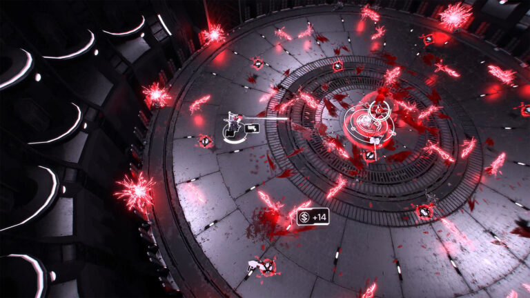 Screenshot of the player fighting the Commanding Sister.